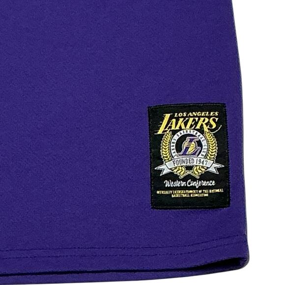 Los Angeles LA Lakers Western Conference Jersey NBA Purple Gold Small - Picture 2 of 5